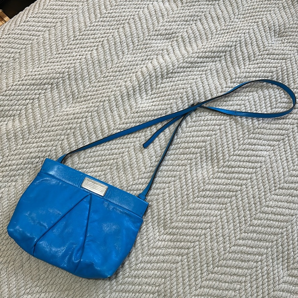 Marc by Marc Jacobs Workwear - leather crossbody bag (blue)